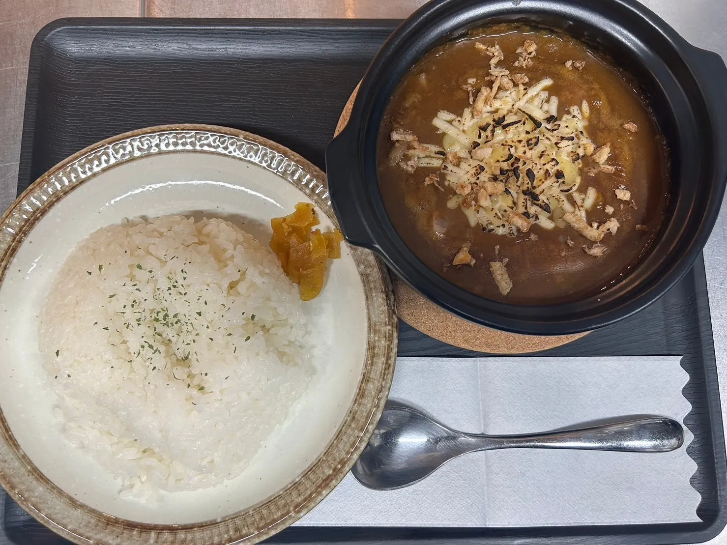 鍋焼チーズカレー
